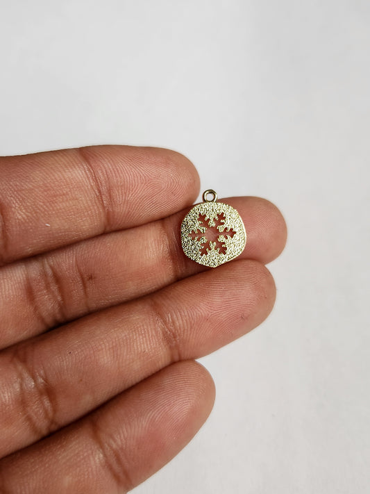 Snowflake Cutout Charm