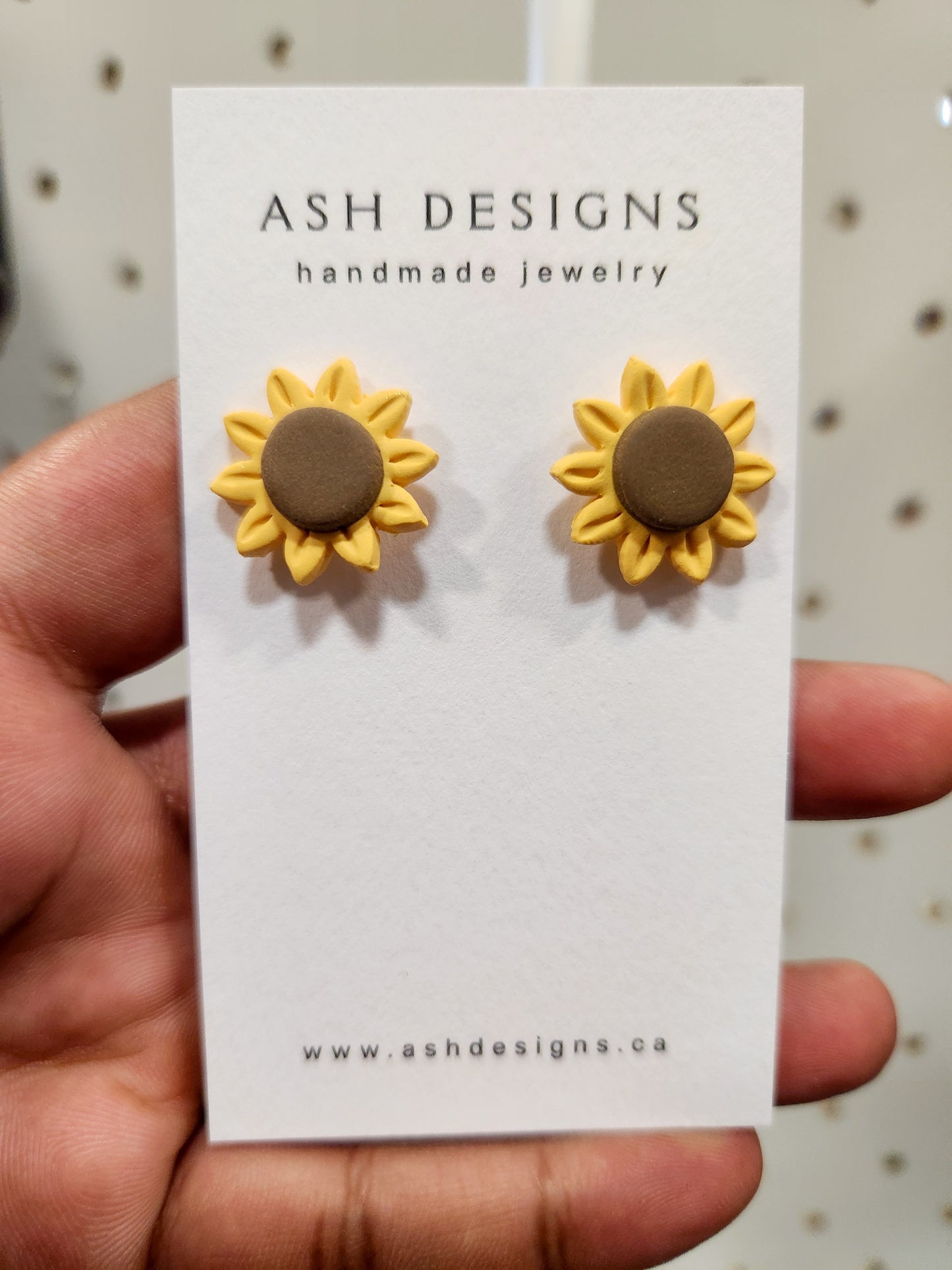 Sunflower Studs